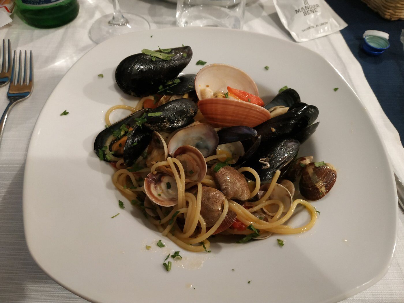 La cucina di Taverna Antica — pesce fresco